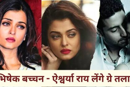 अभिषेक बच्चन - ऐश्वर्या राय लेंगे ग्रे तलाक !